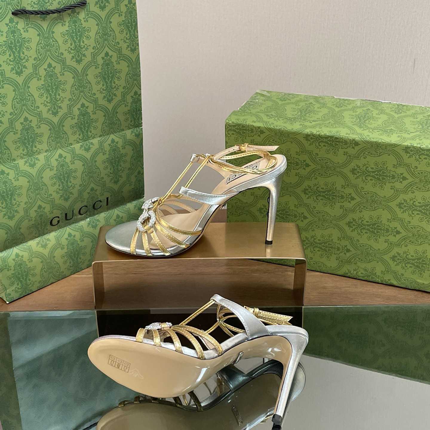 Gucci Women's Horsebit Sandal - 