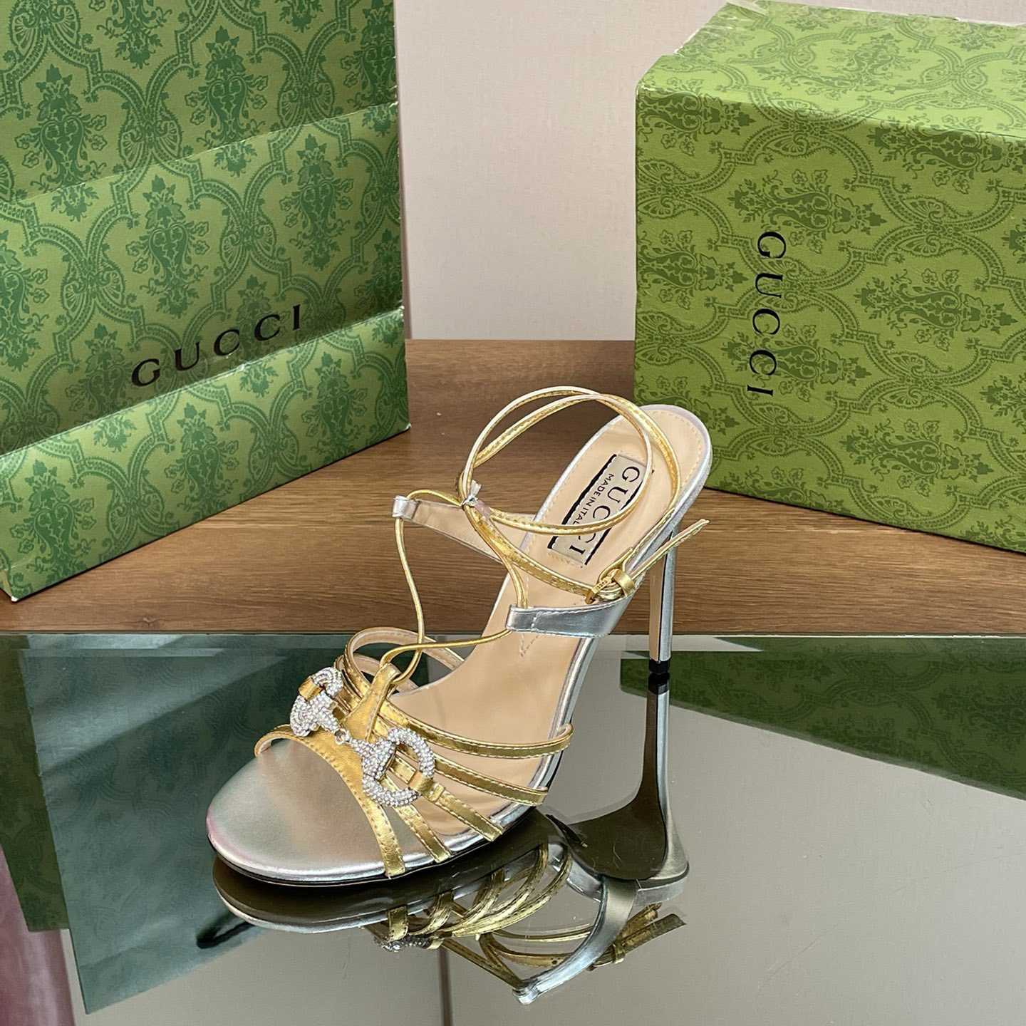 Gucci Women's Horsebit Sandal - 