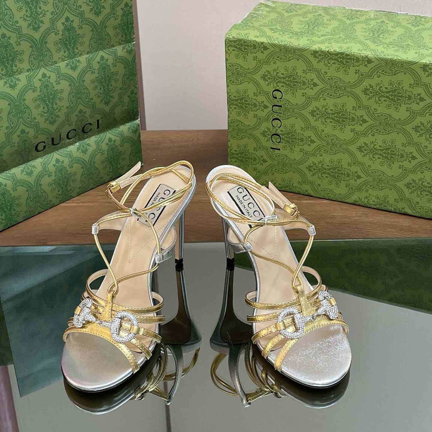 Gucci Women's Horsebit Sandal - 