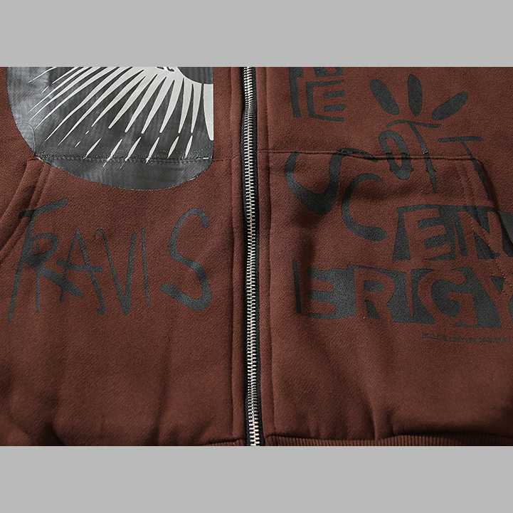 Travis Scott "O2 Pure" Zip Up Hoodie - 