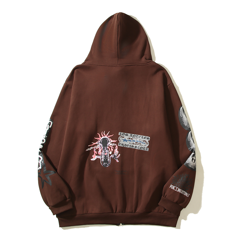 Travis Scott "O2 Pure" Zip Up Hoodie - 