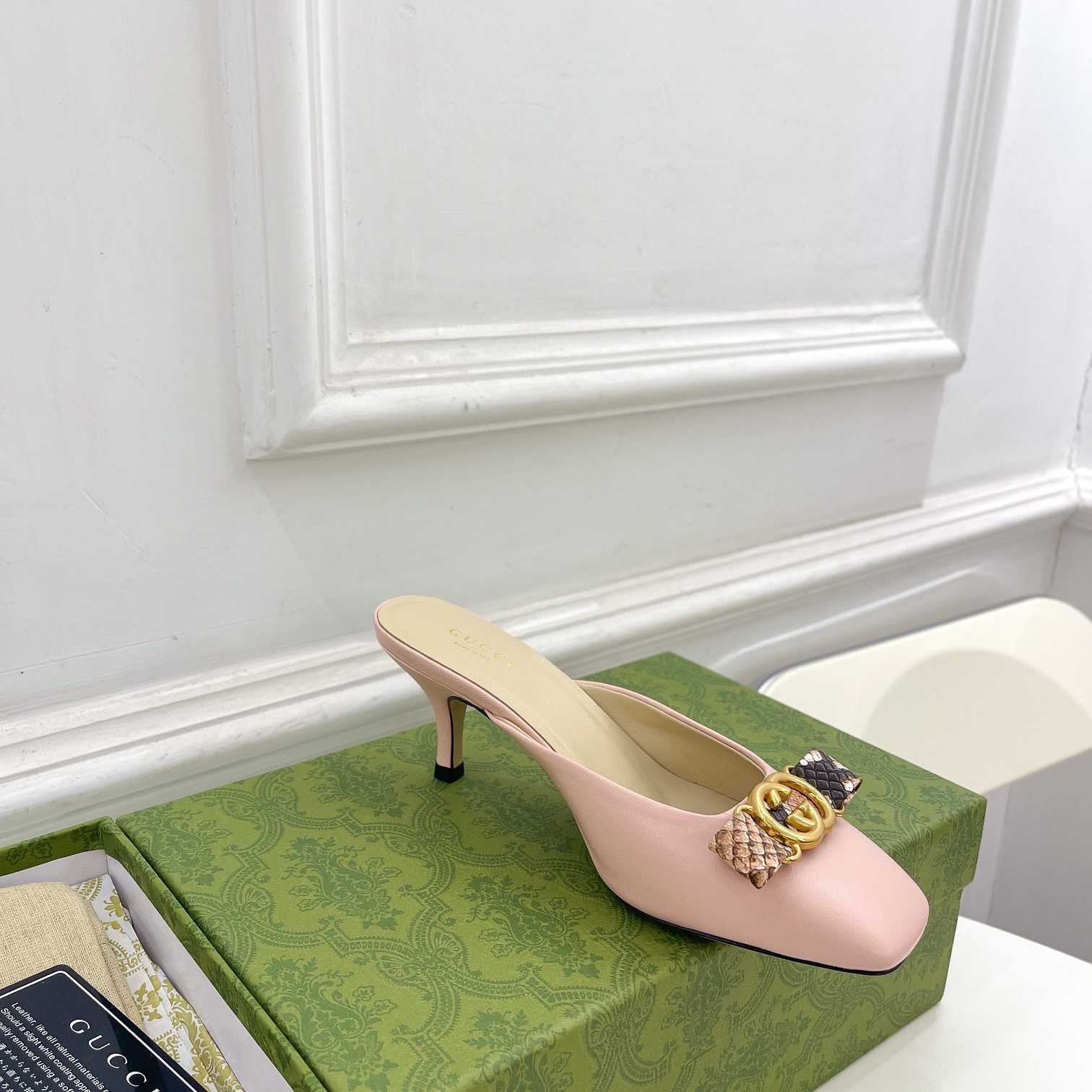 Gucci Women's Interlocking G Mule - 