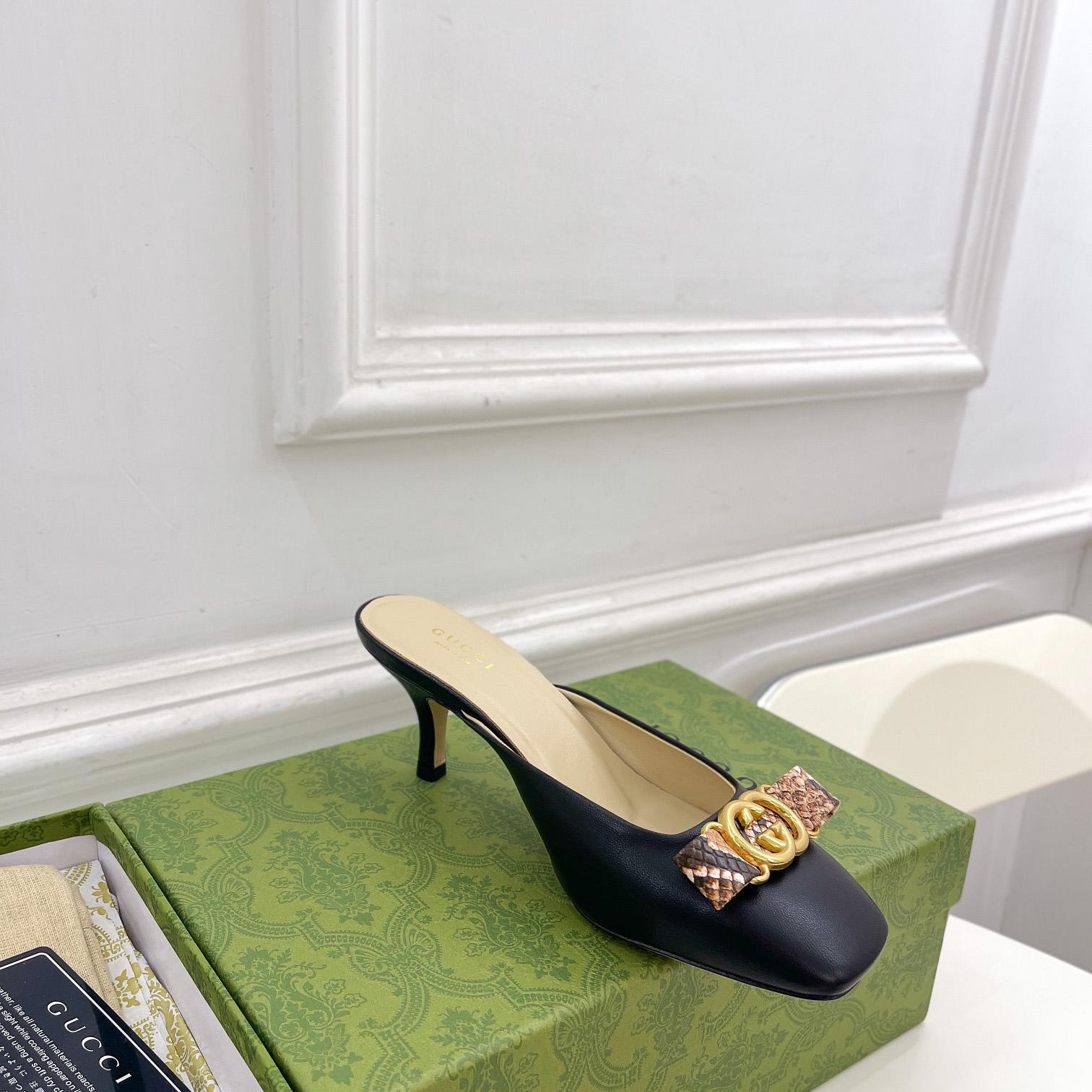 Gucci Women's Interlocking G Mule - 