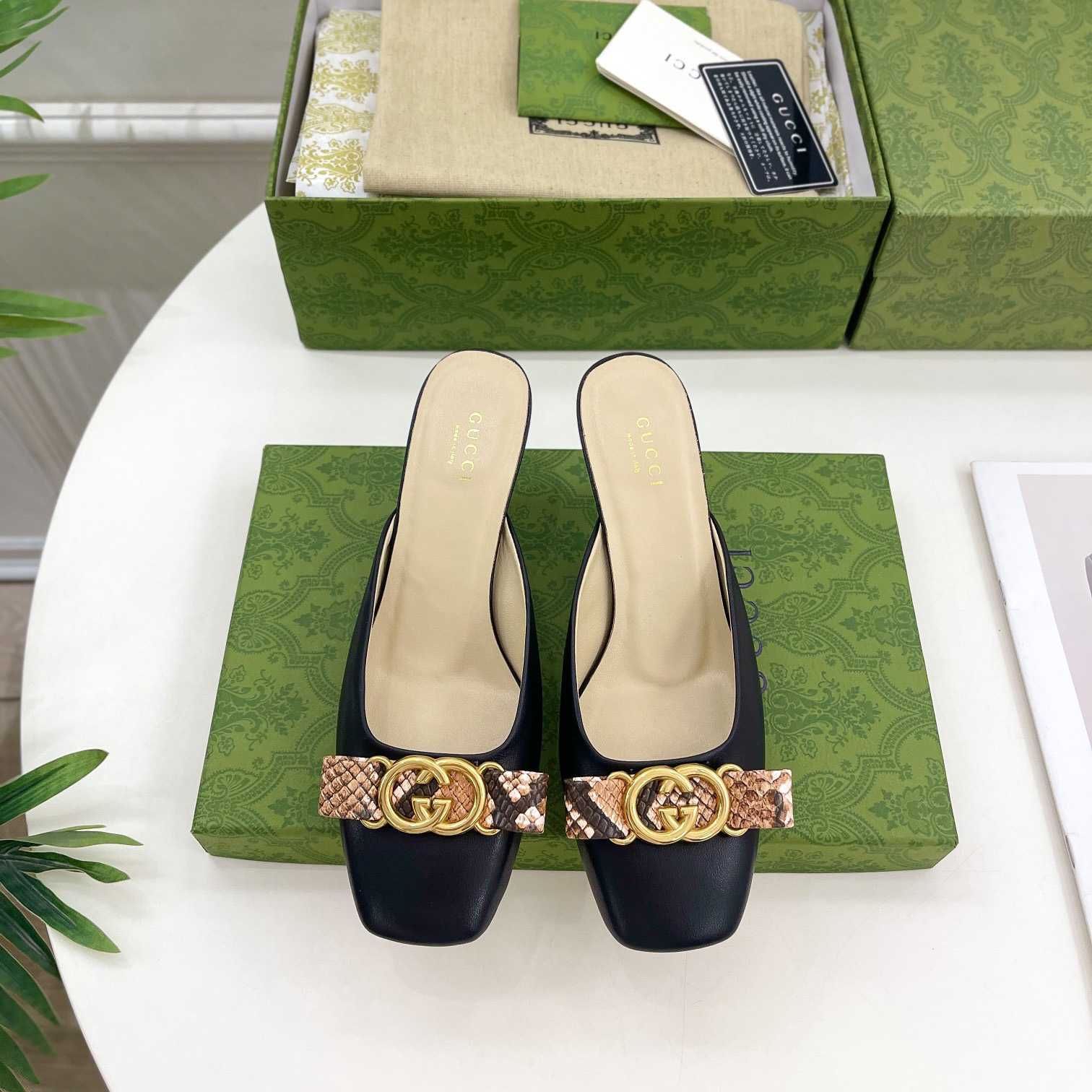 Gucci Women's Interlocking G Mule - 