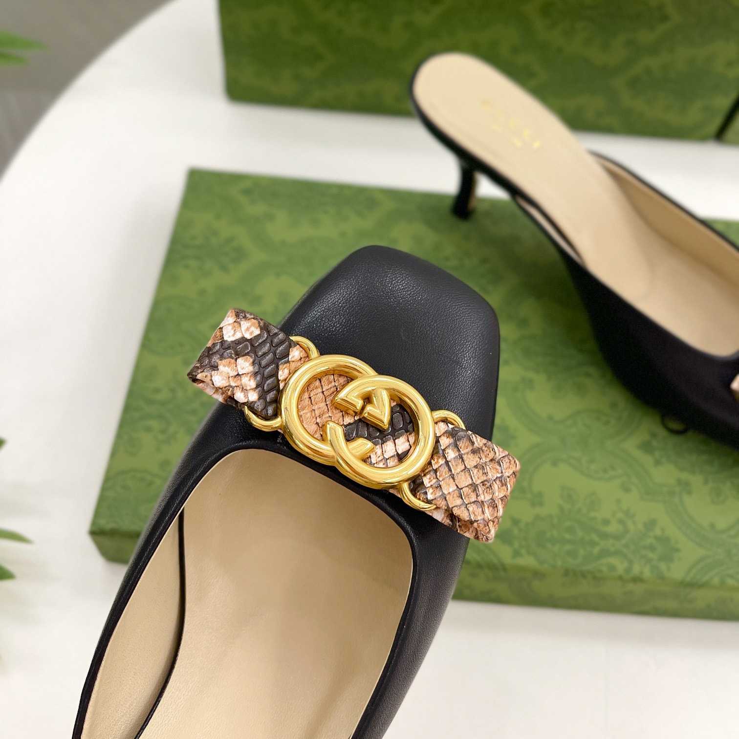 Gucci Women's Interlocking G Mule - 