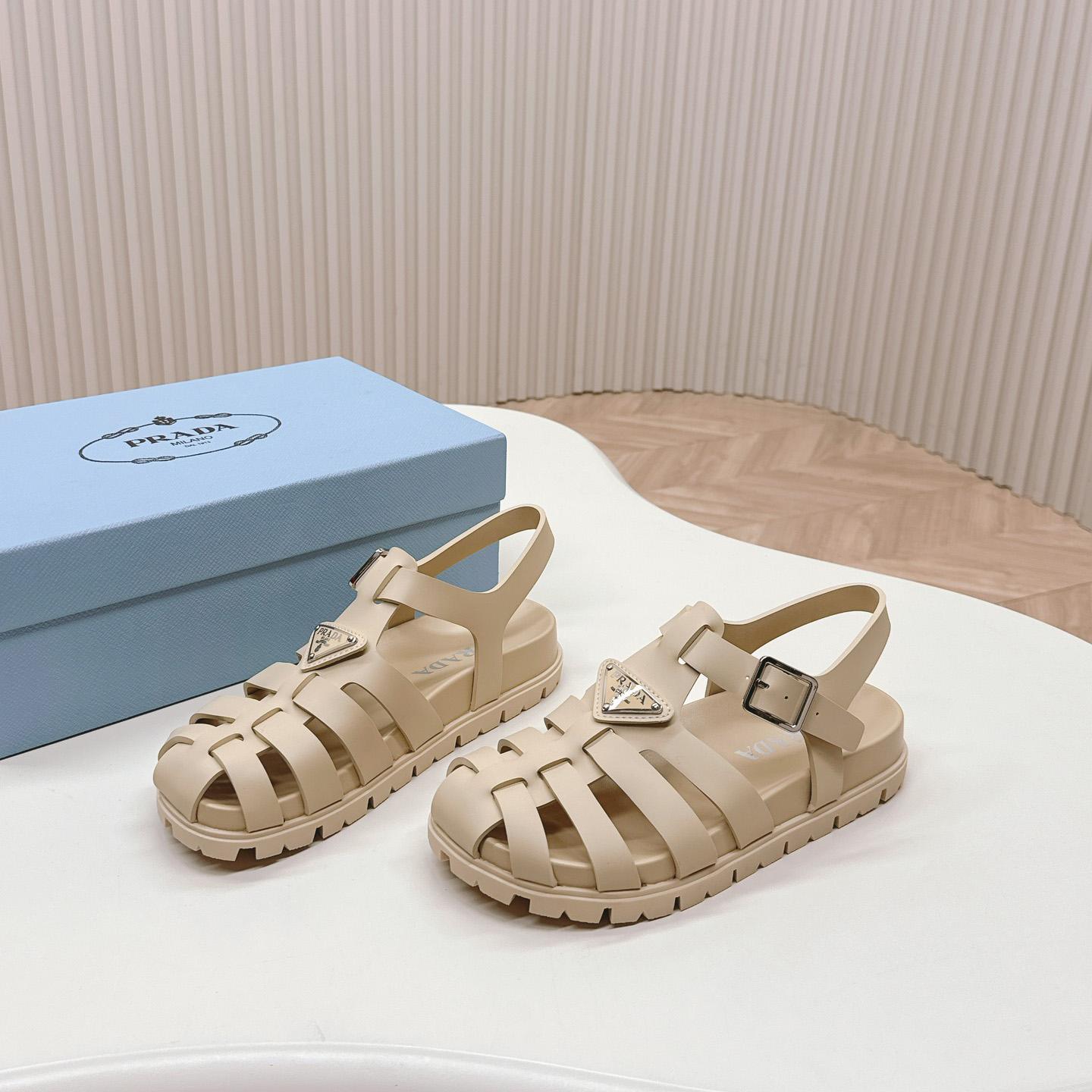 Prada Sporty Fisherman Sandals - 