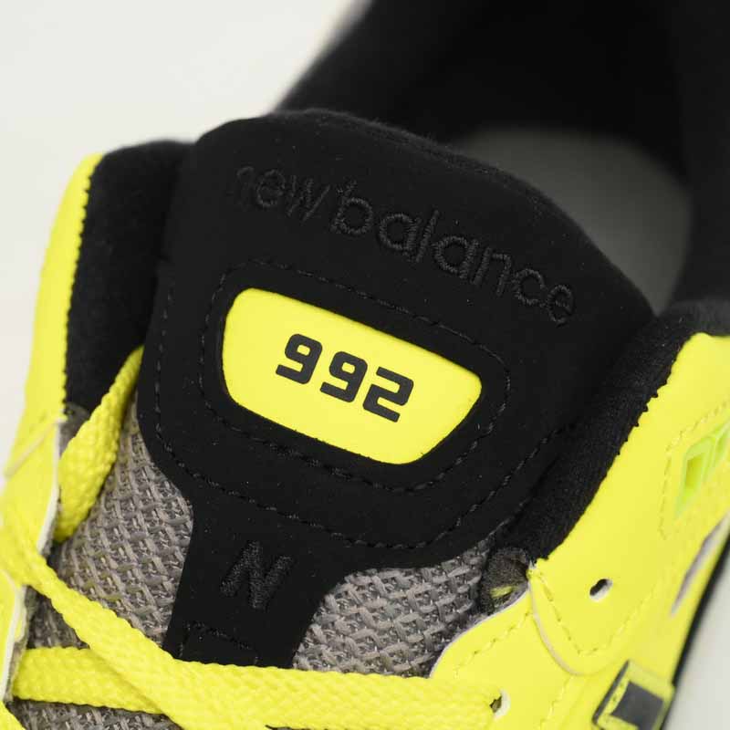 New Balance 992 Black And Yellow Sneakers      M992FG  - 