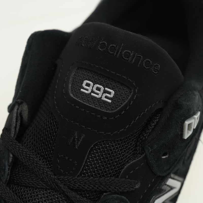 New Balance 992 Black Sneakers      M992BL  - 