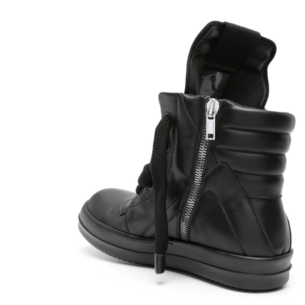 Rick Owens Geobasket High-top Leather Sneakers - 