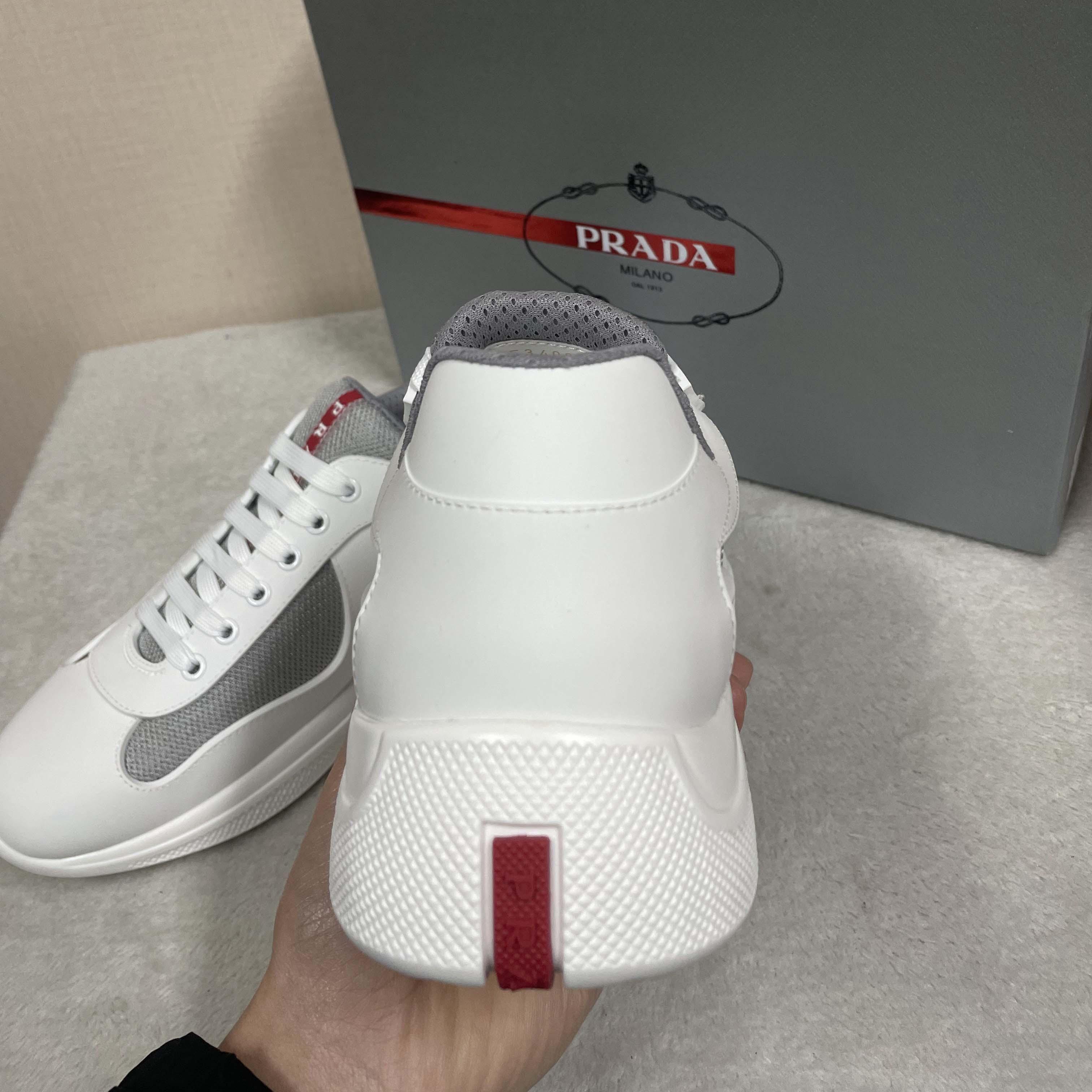 Prada America's Cup Soft Rubber And Bike Fabric Sneakers(upon uk size) - DesignerGu