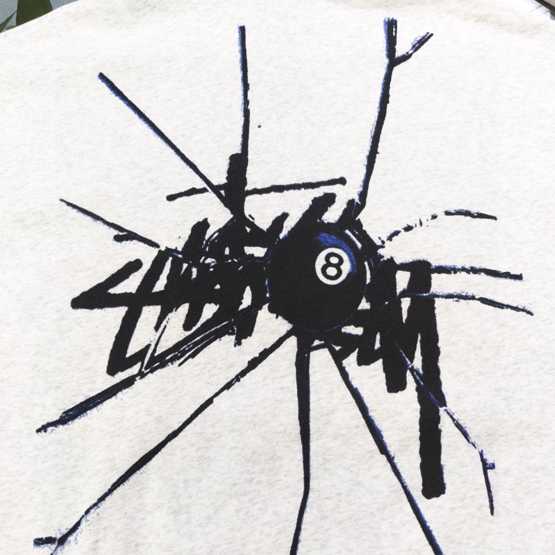 Stussy Lgo-embroidered Drawstring Hoodie - 