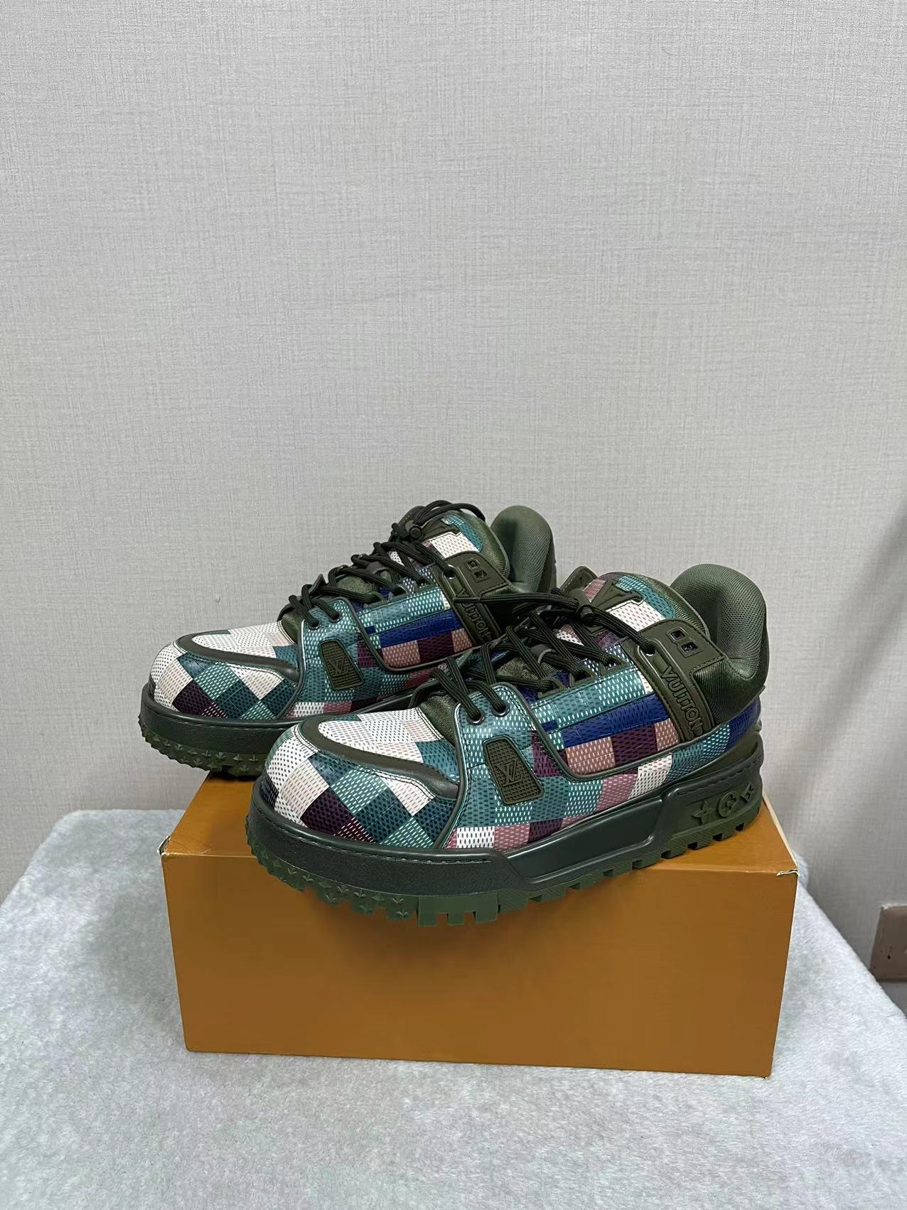 Louis Vuitton LV Trainer Maxi Sneaker   1ACNCZ（upon uk size） - DesignerGu