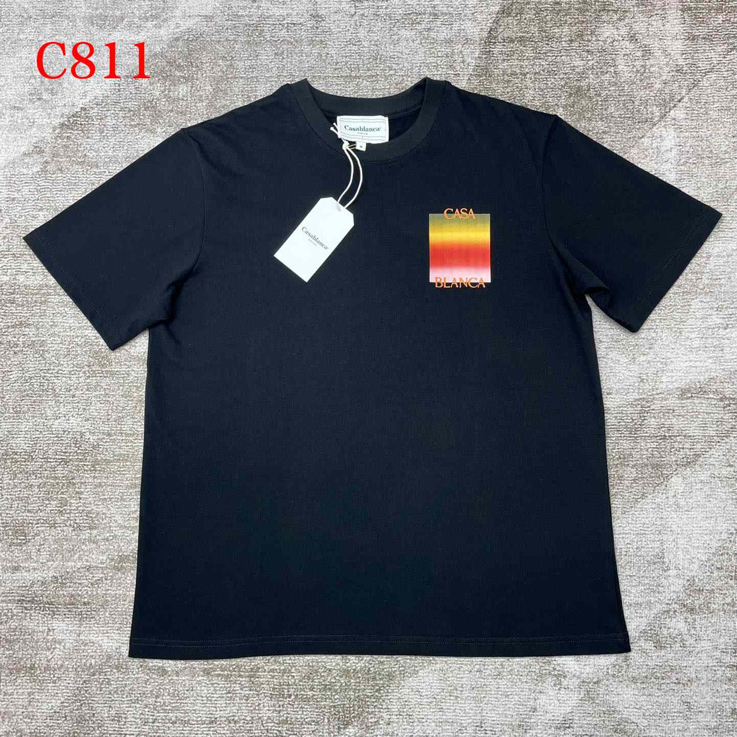 Casablanca Cotton T-shirt   C811 - DesignerGu