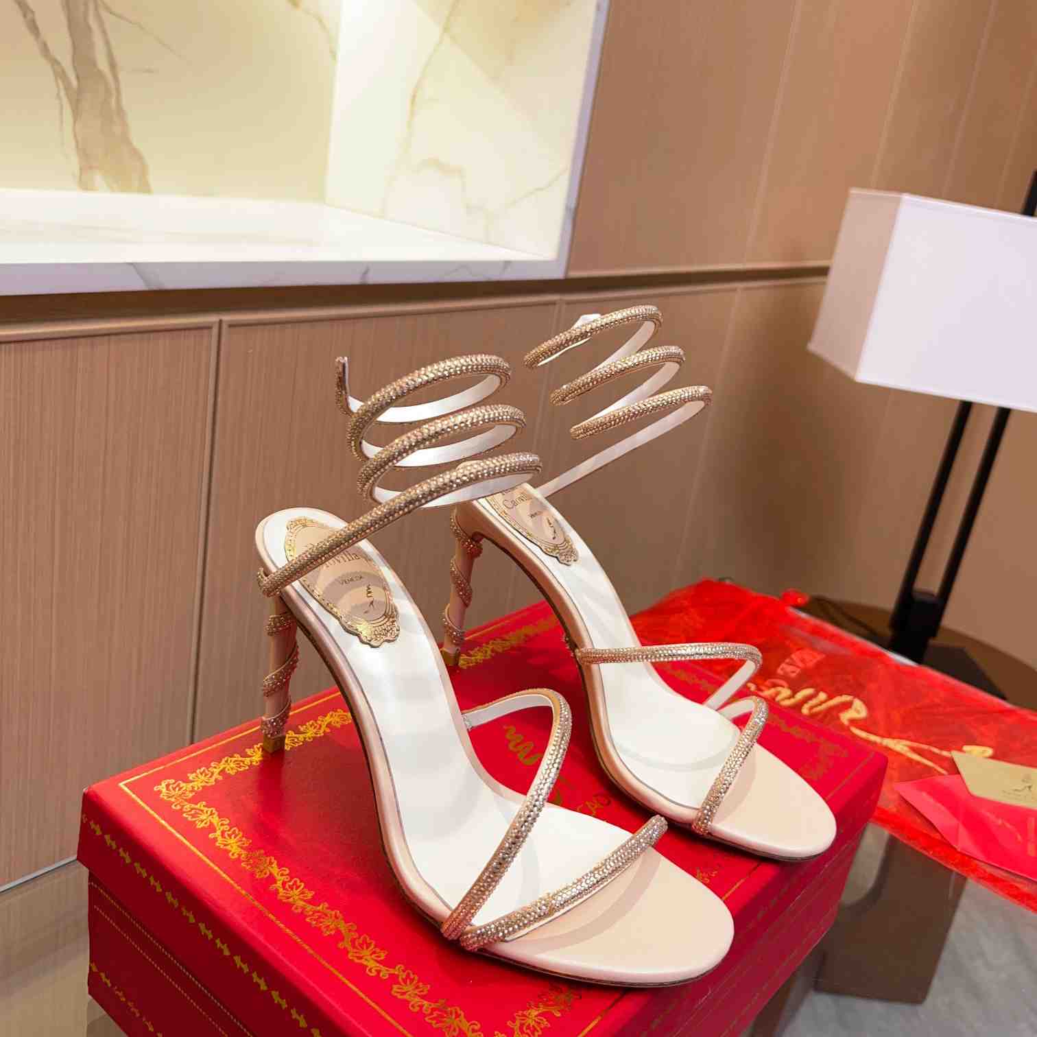 Rene Caovilla Margot 95mm sandals - DesignerGu
