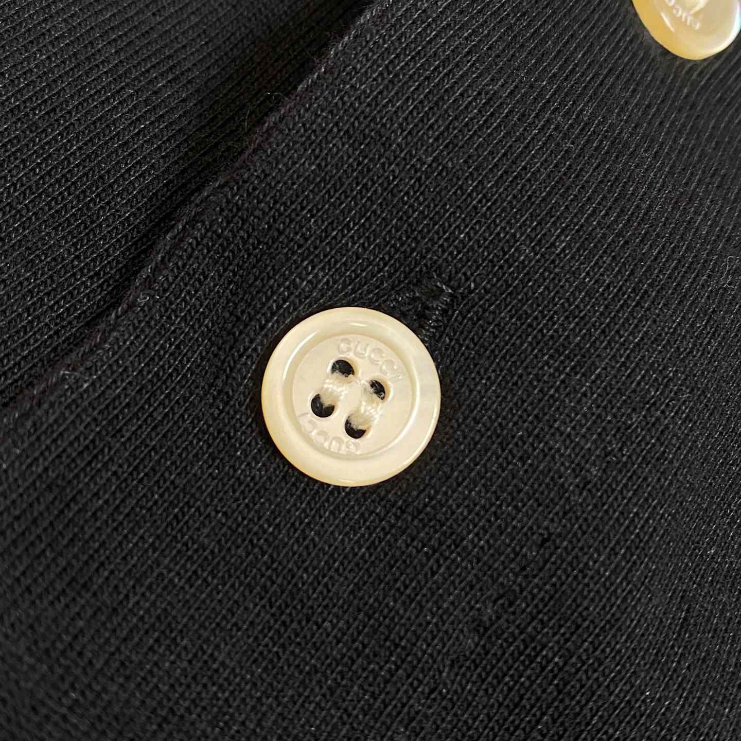 Gucci Cotton Polo With Interlocking G - 