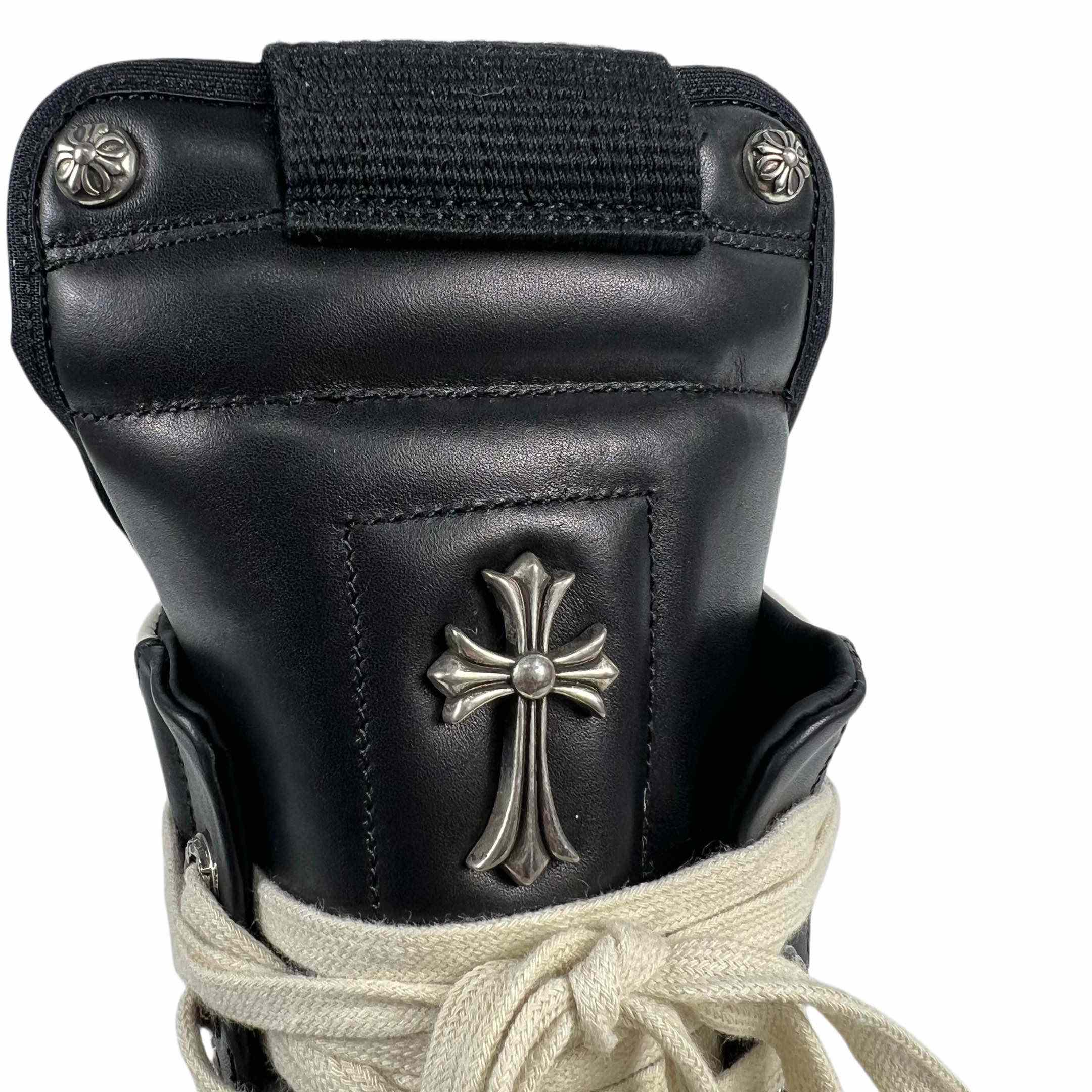 Chrome Hearts x Rick Owens Geobasket High 'Black' - 
