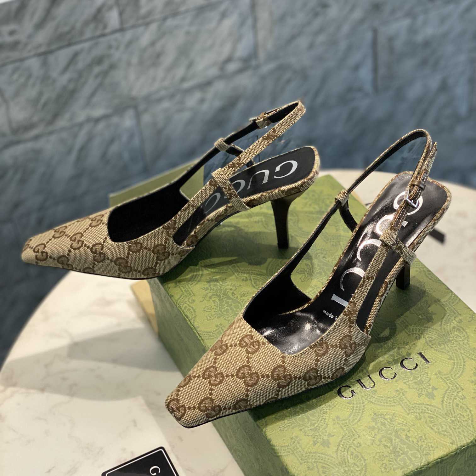 Gucci Women's GG Slingback Pump  - 
