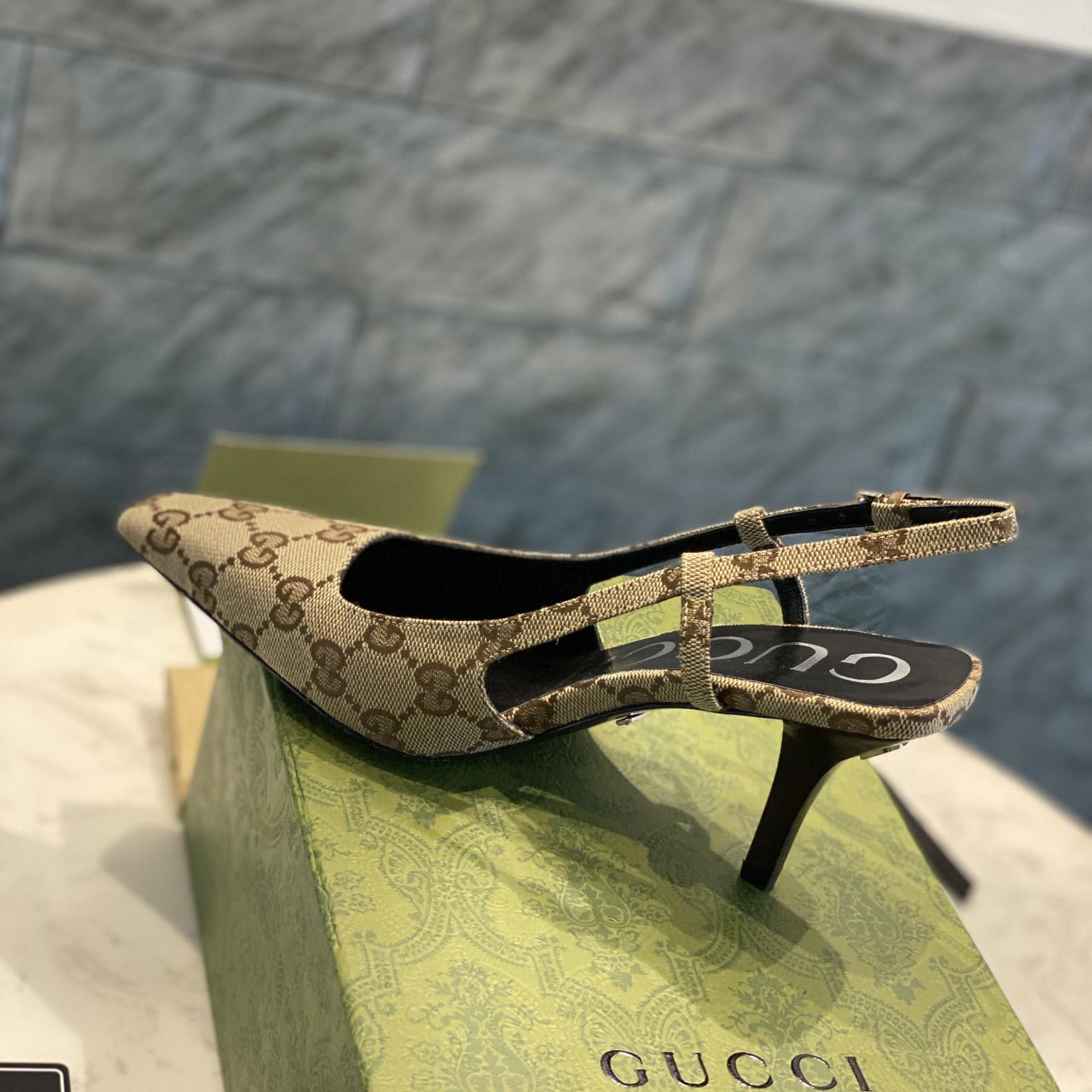 Gucci Women's GG Slingback Pump  - 