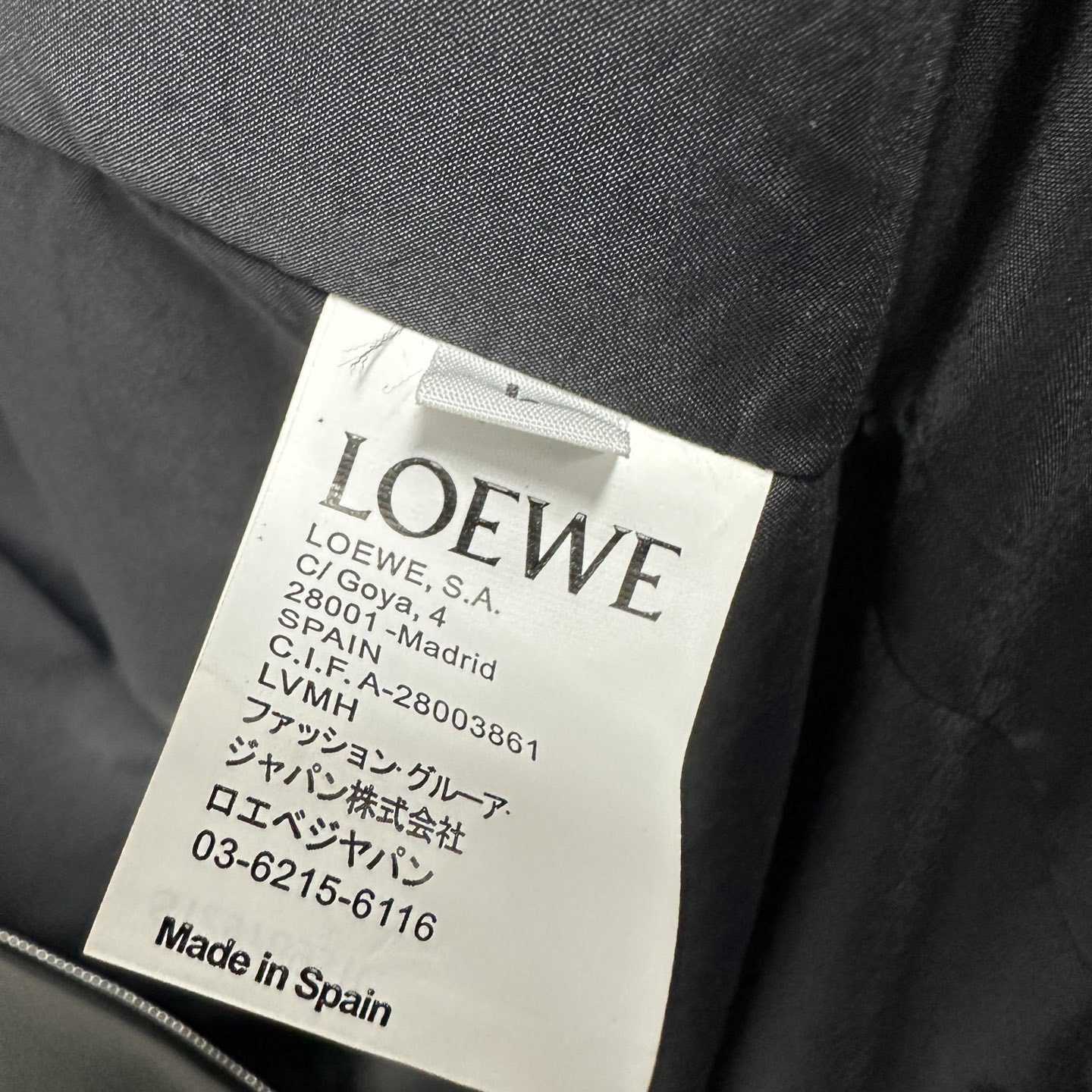 Loewe Bomber Jacket In Nappa Lambskin - 