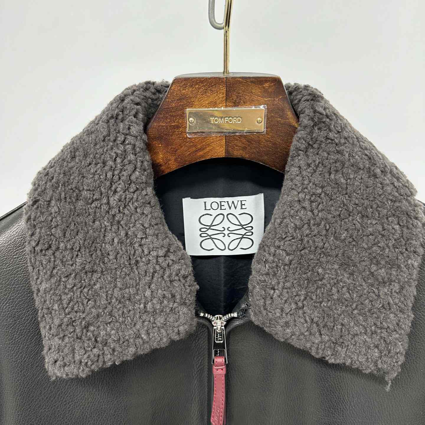 Loewe Bomber Jacket In Nappa Lambskin - 