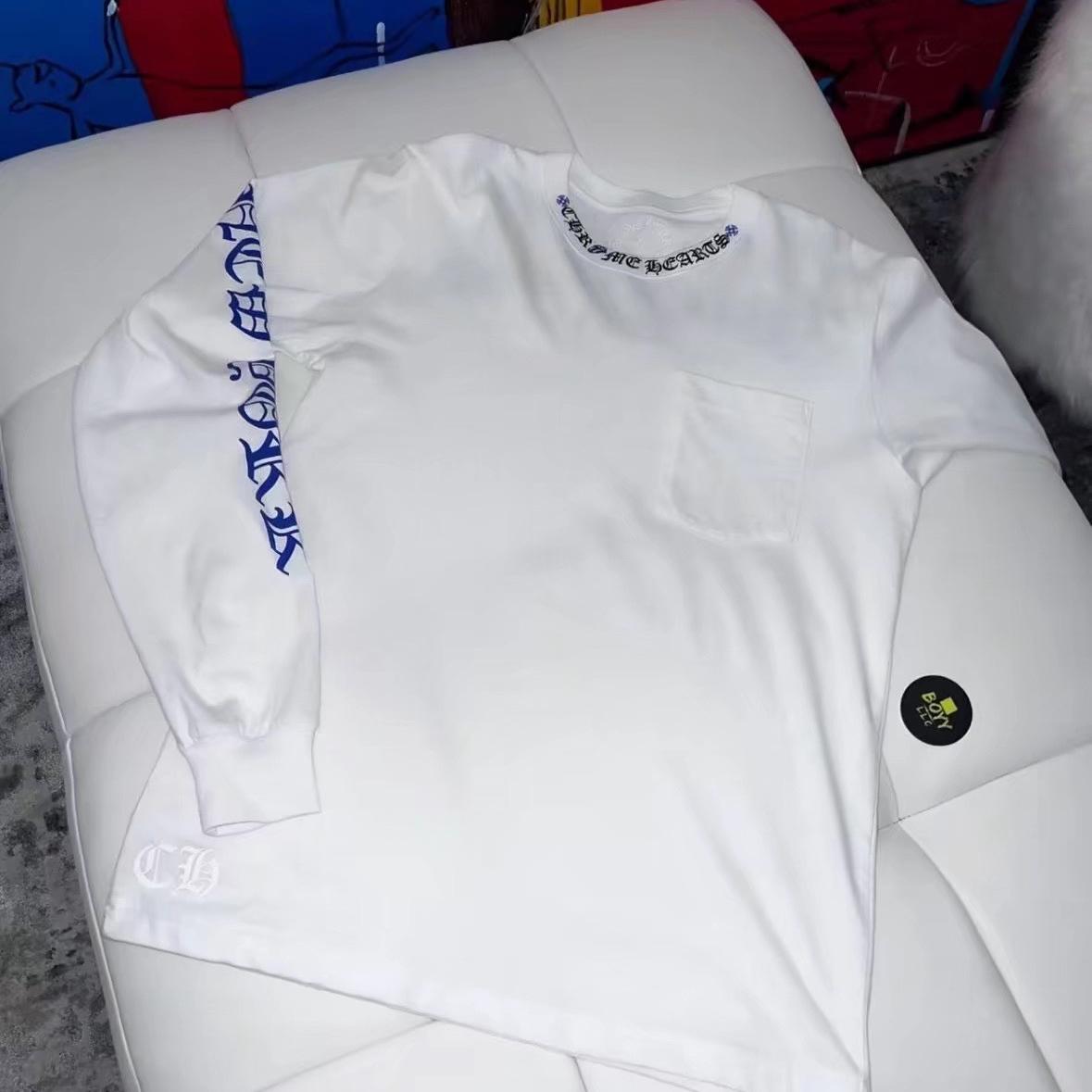 Chrome Hearts Logo Long Sleeve T-Shirt - 