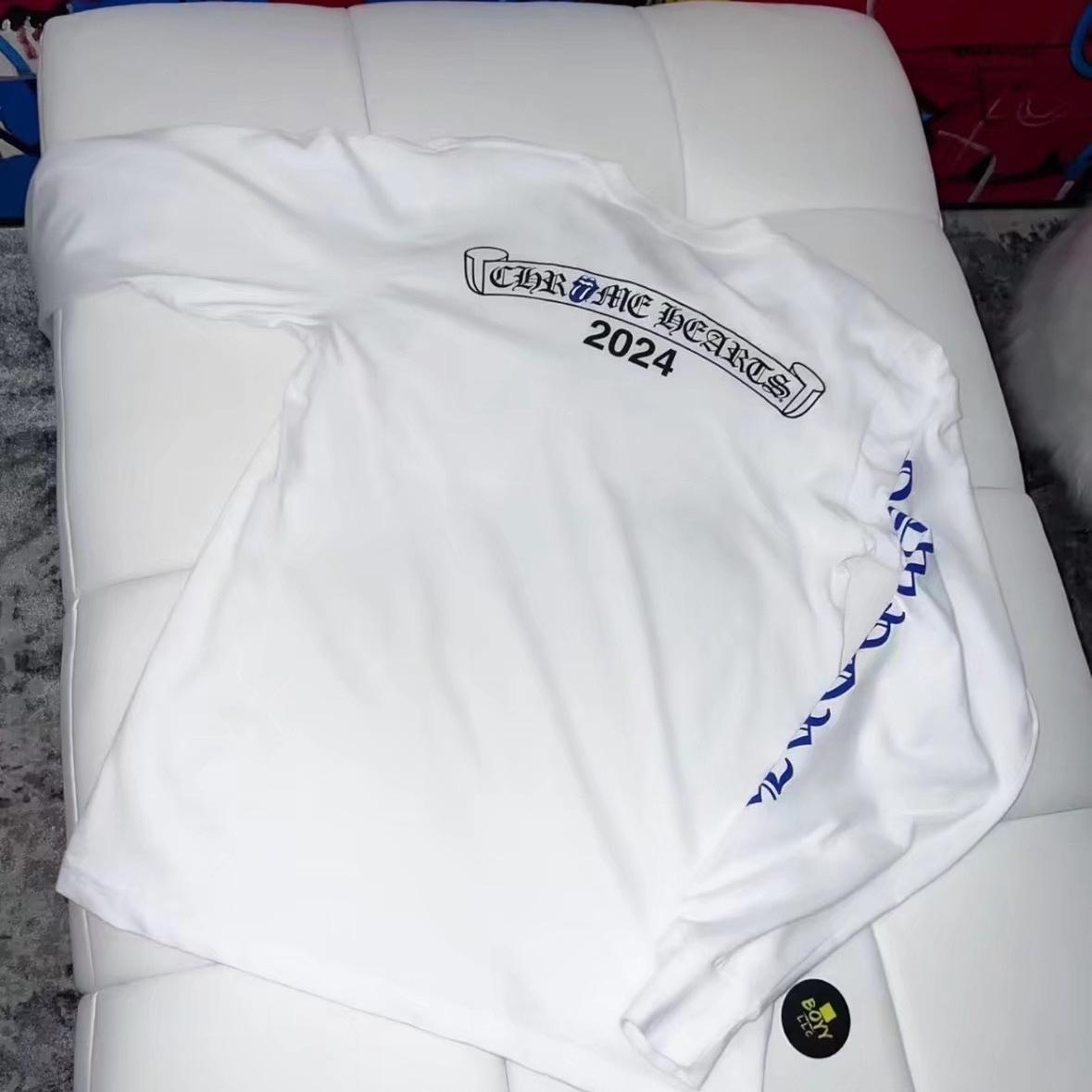 Chrome Hearts Logo Long Sleeve T-Shirt - 