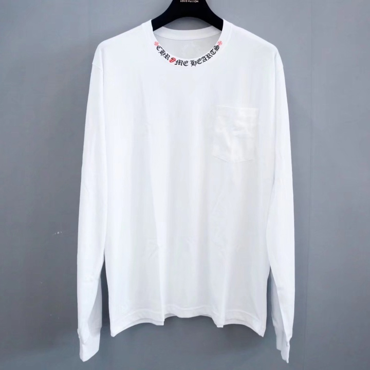 Chrome Hearts Logo Long Sleeve T-Shirt - 
