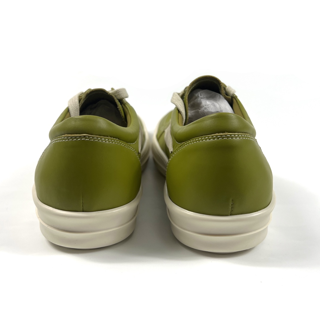 Rick Owens Lido Vintage Leather Sneakers - 