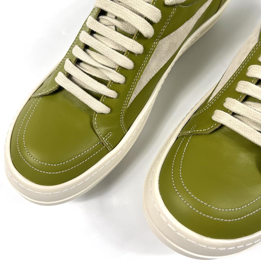 Rick Owens Lido Vintage Leather Sneakers - 