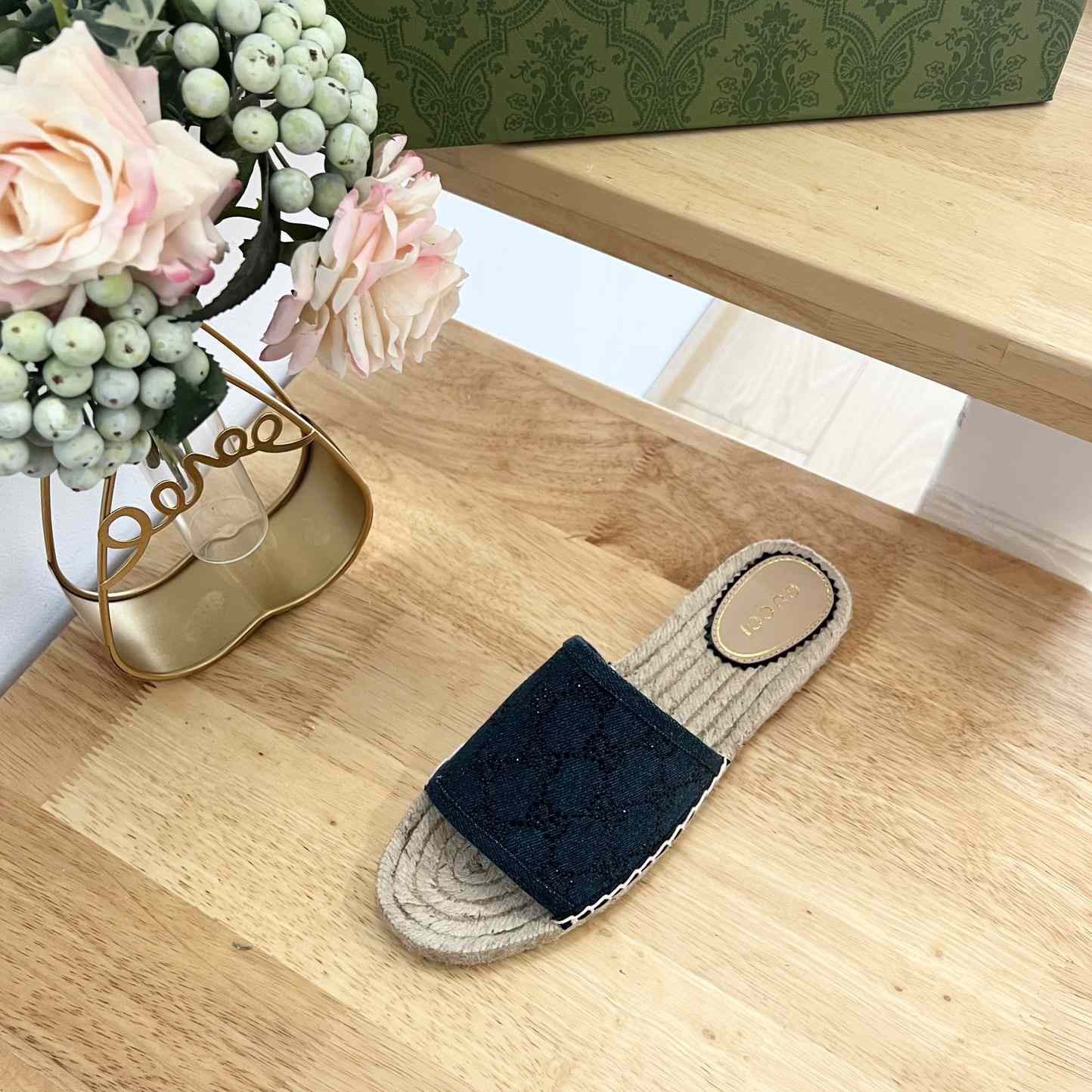 Gucci Women's Slide Espadrille  - 