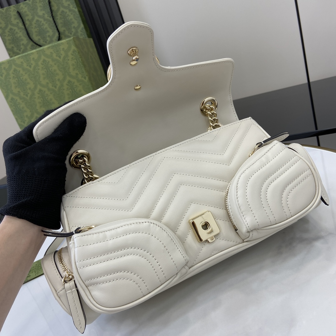 Gucci GG Marmont Small Multi-pocket Bag - DesignerGu
