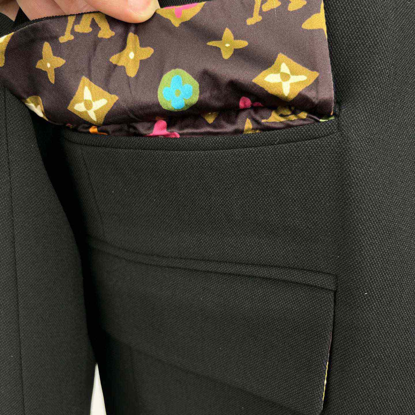 Louis Vuitton Embroidered Signature Wool Tailored Jacket   1AFRD1 - 