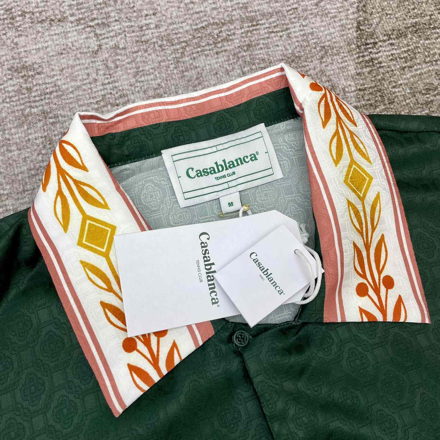 Casablanca Unity is Power Shirt In Silk   CA3474 - 