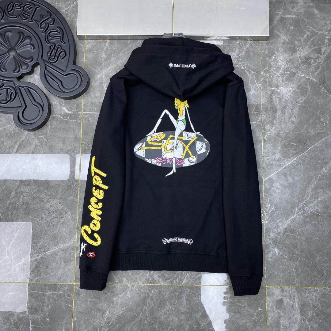 Chrome Hearts  Matty Boy Sex Records Concept Hoodie - DesignerGu