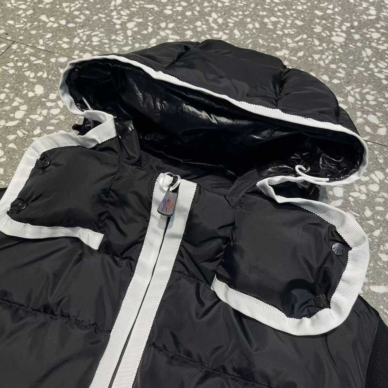 Moncler Grenoble Hooded Paneled Twill And Quilted Stretch-shell Down Jacket - 