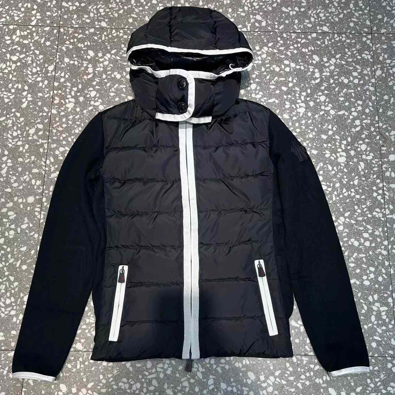 Moncler Grenoble Hooded Paneled Twill And Quilted Stretch-shell Down Jacket - 