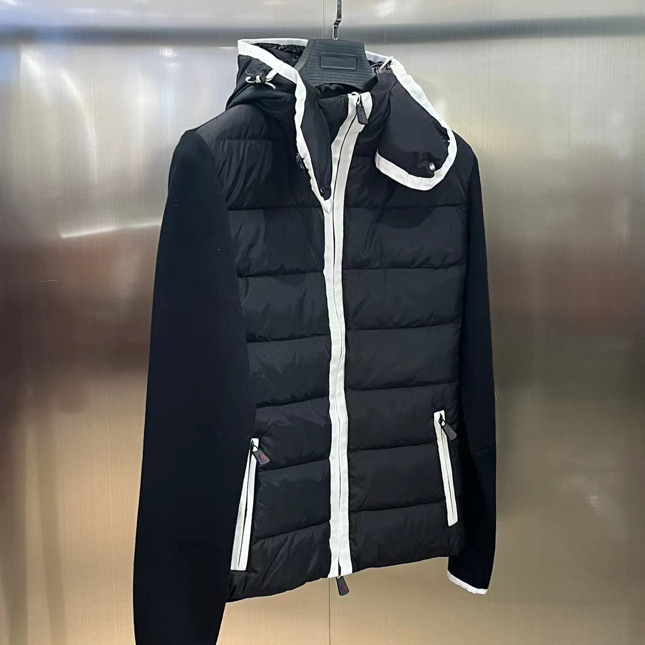 Moncler Grenoble Hooded Paneled Twill And Quilted Stretch-shell Down Jacket - 