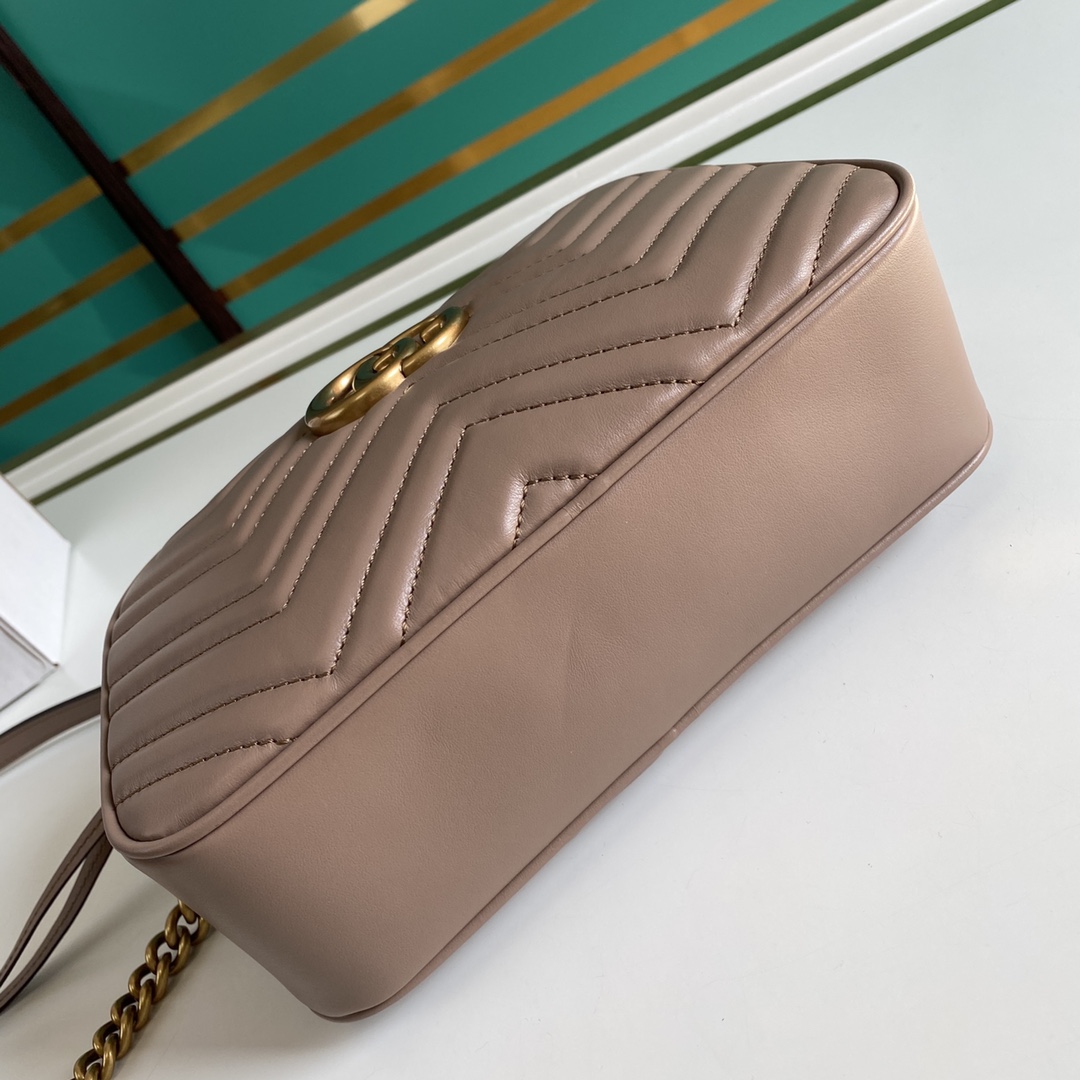 Gucci GG Marmont Small Shoulder Bag(24*12*7cm) - 