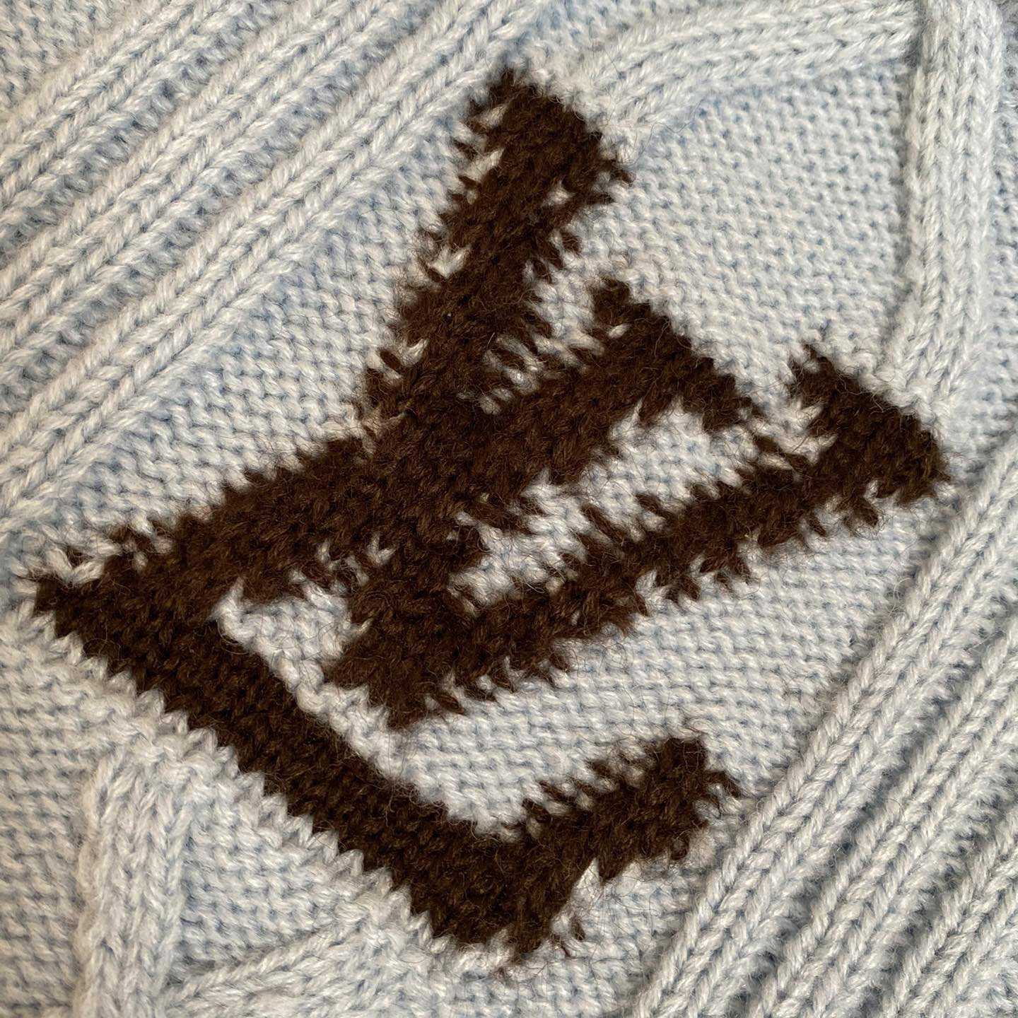 Louis Vuitton Cable-Knit Wool And Mohair V-Neck Pullover   1AFPYY - 