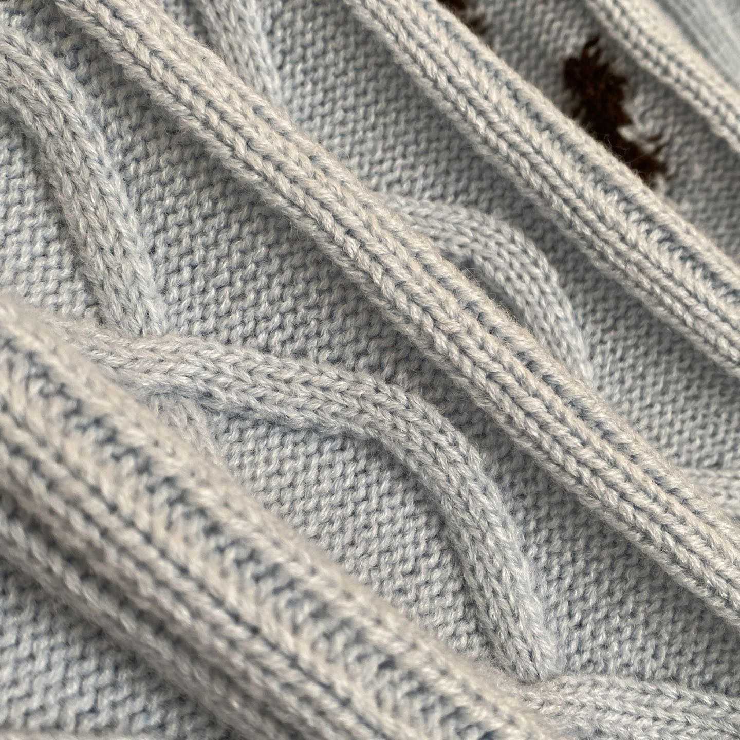 Louis Vuitton Cable-Knit Wool And Mohair V-Neck Pullover   1AFPYY - 