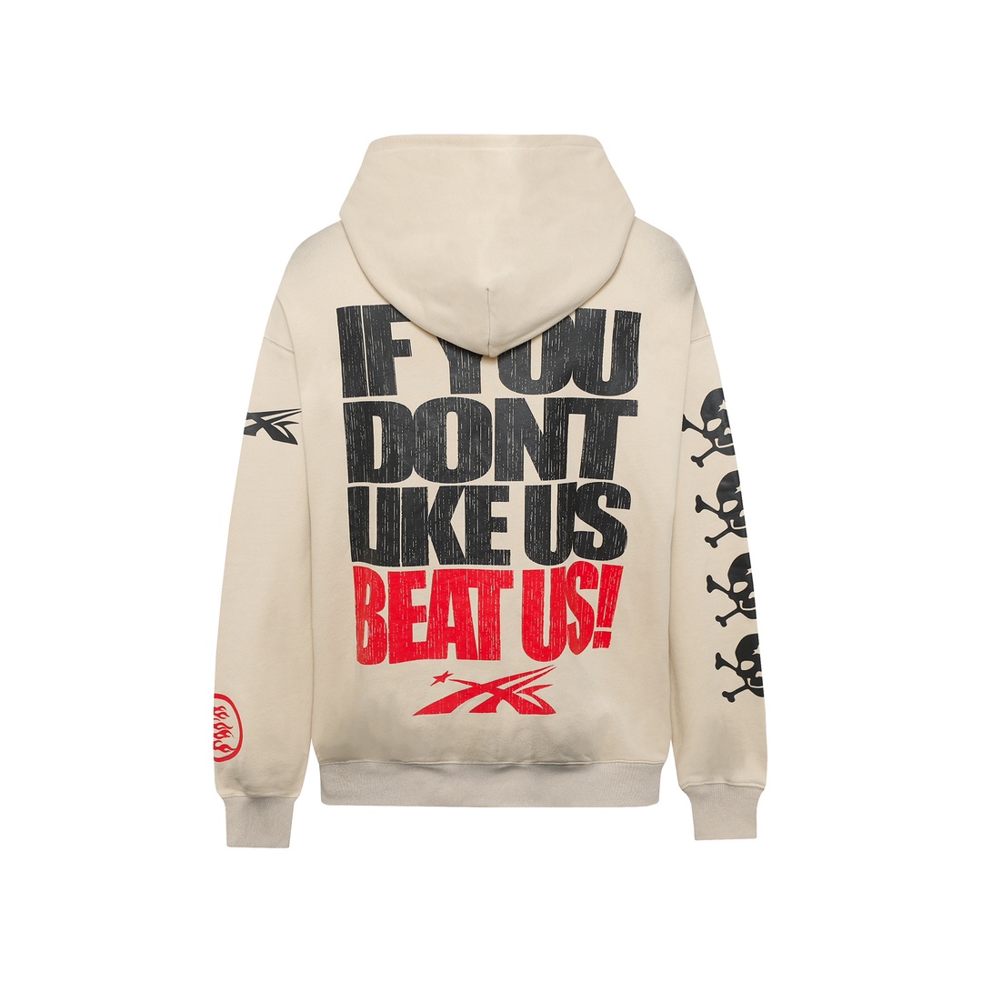 Hellstar If You Dont Like Us Beat Us Hoodie - 