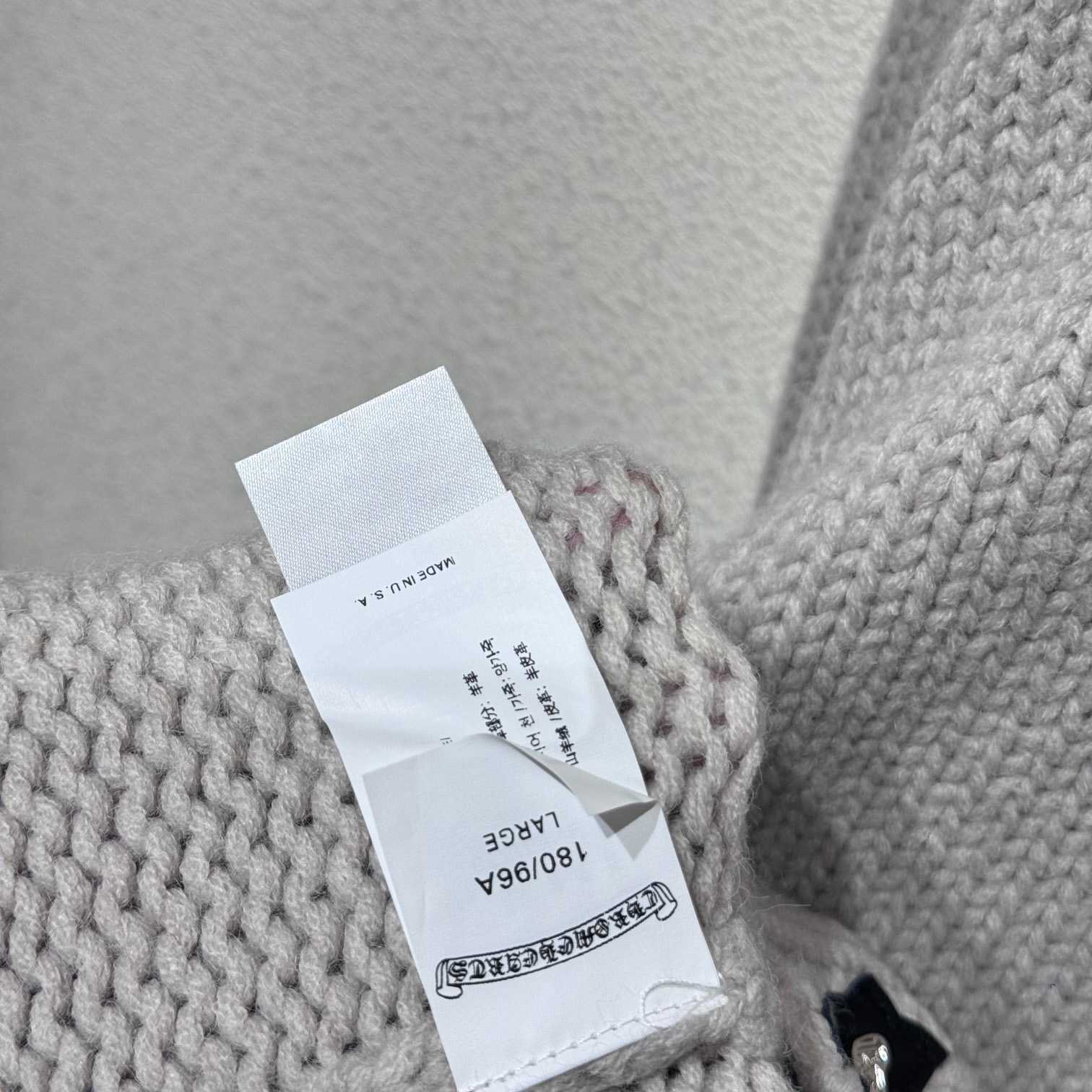 Chrome Hearts Cashmere Cemetery Knit Crewneck - 