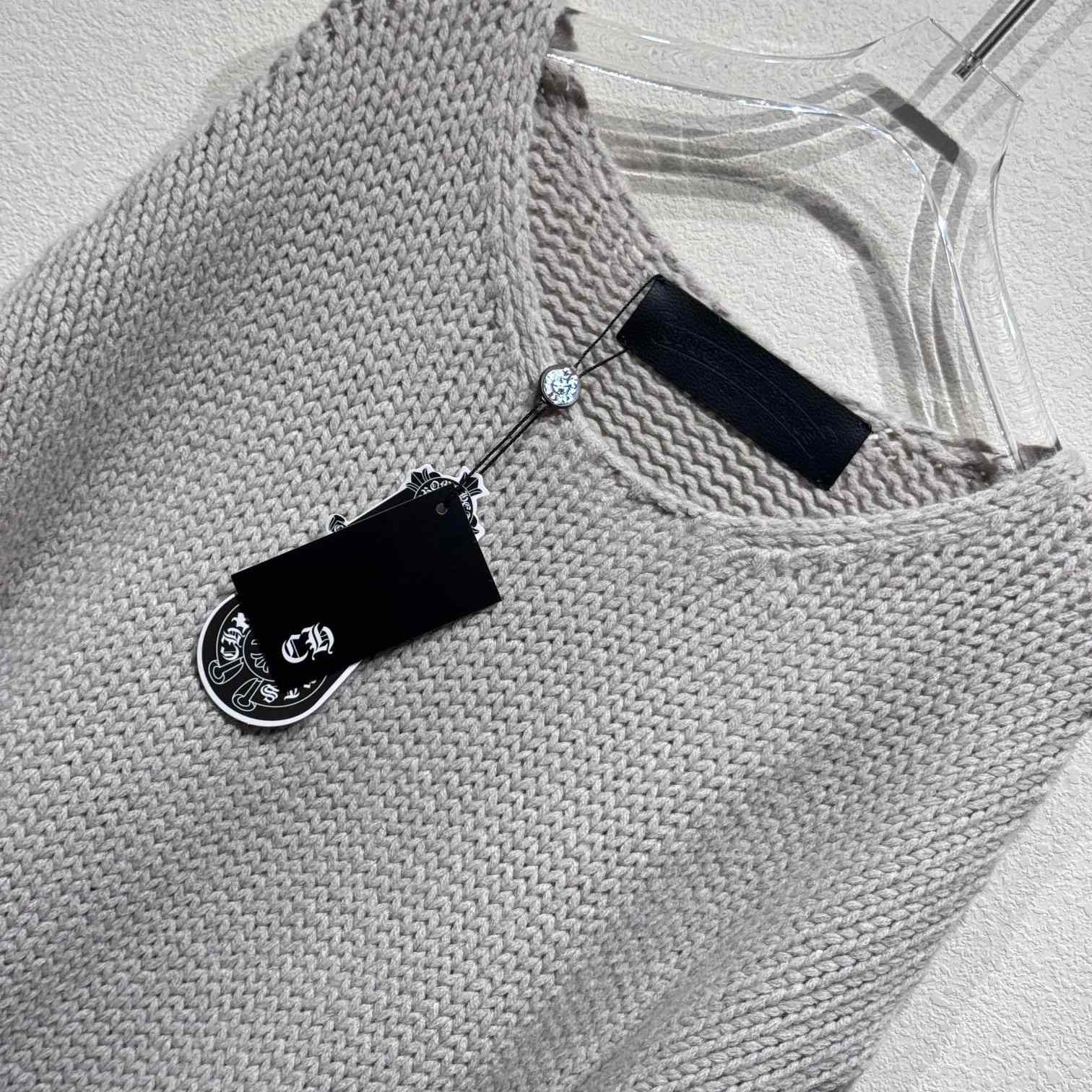 Chrome Hearts Cashmere Cemetery Knit Crewneck - 