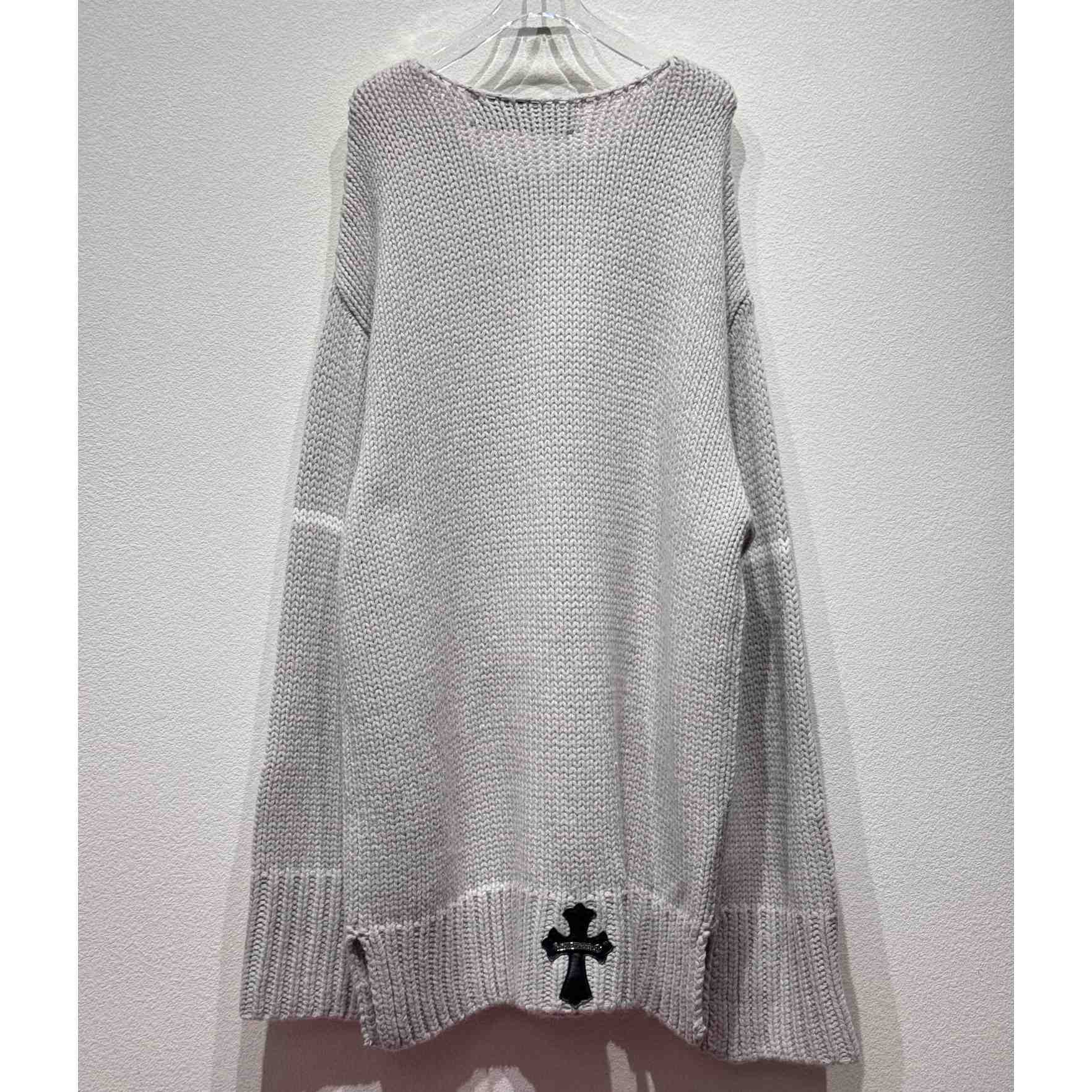 Chrome Hearts Cashmere Cemetery Knit Crewneck - 