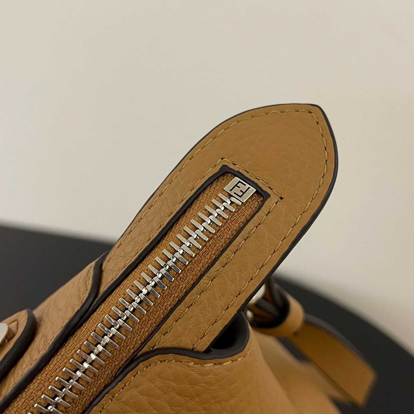 Fendi By The Way Selleria Mini Selleria Bag With 192 Hand-sewn Topstitches - 