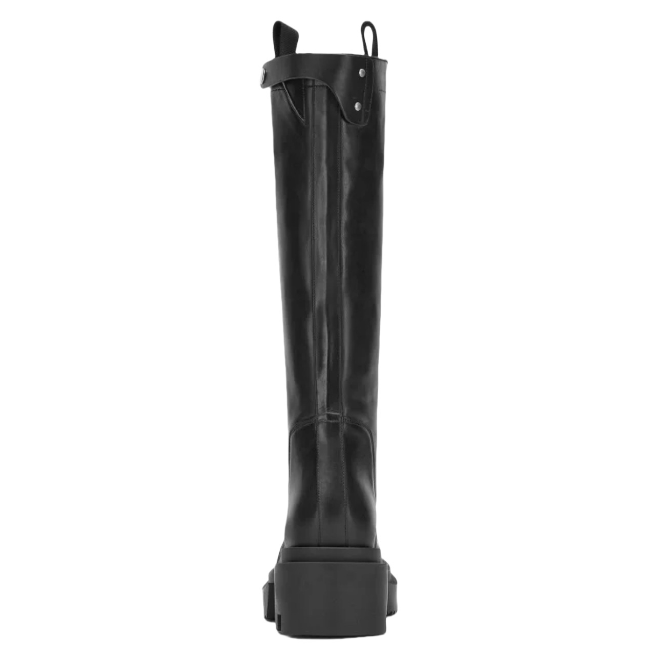 Rick Owens Pull On Bogun Leather Boots - 
