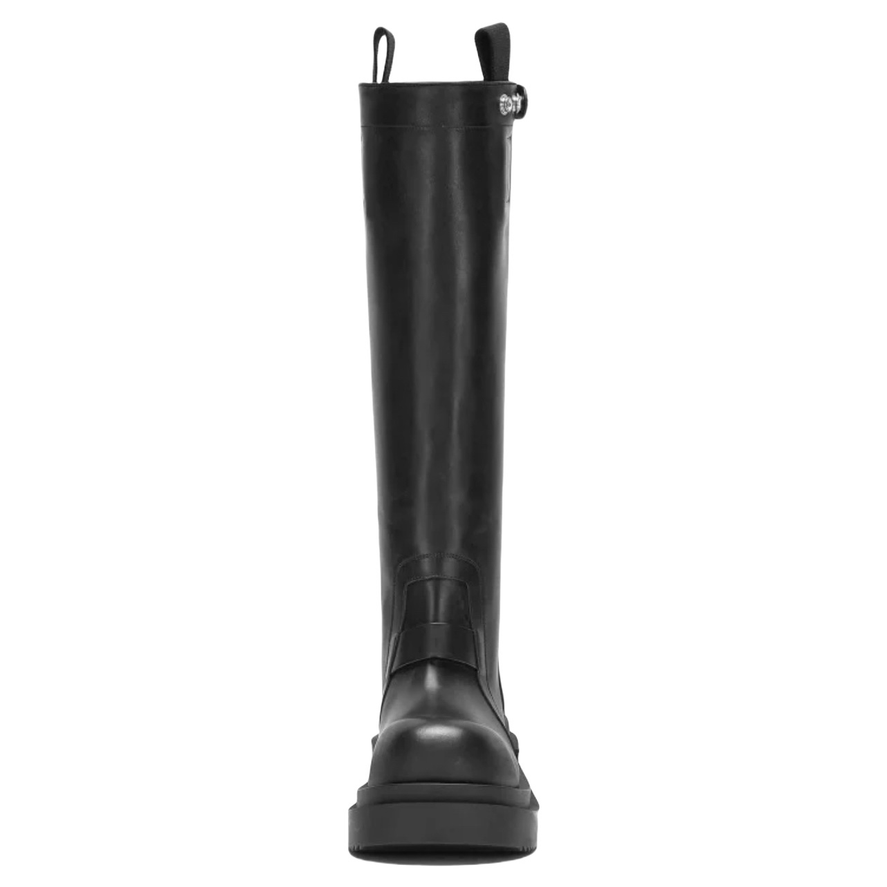 Rick Owens Pull On Bogun Leather Boots - 