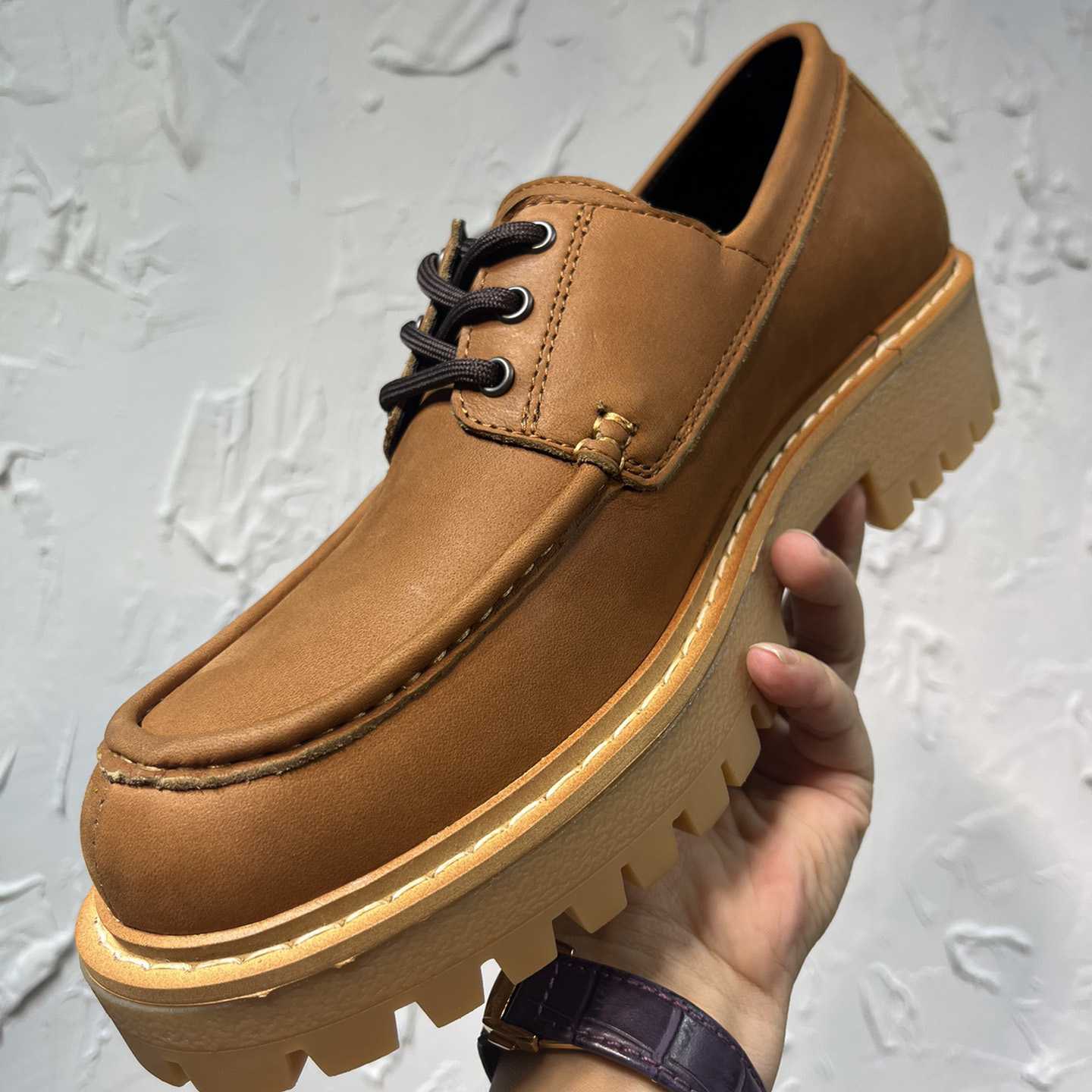 Prada 60mm Leather Loafers - 