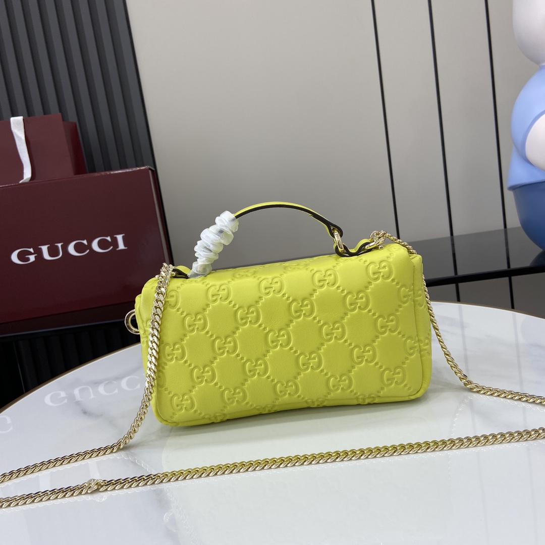 Gucci GG Milano Mini Top Handle Bag - 