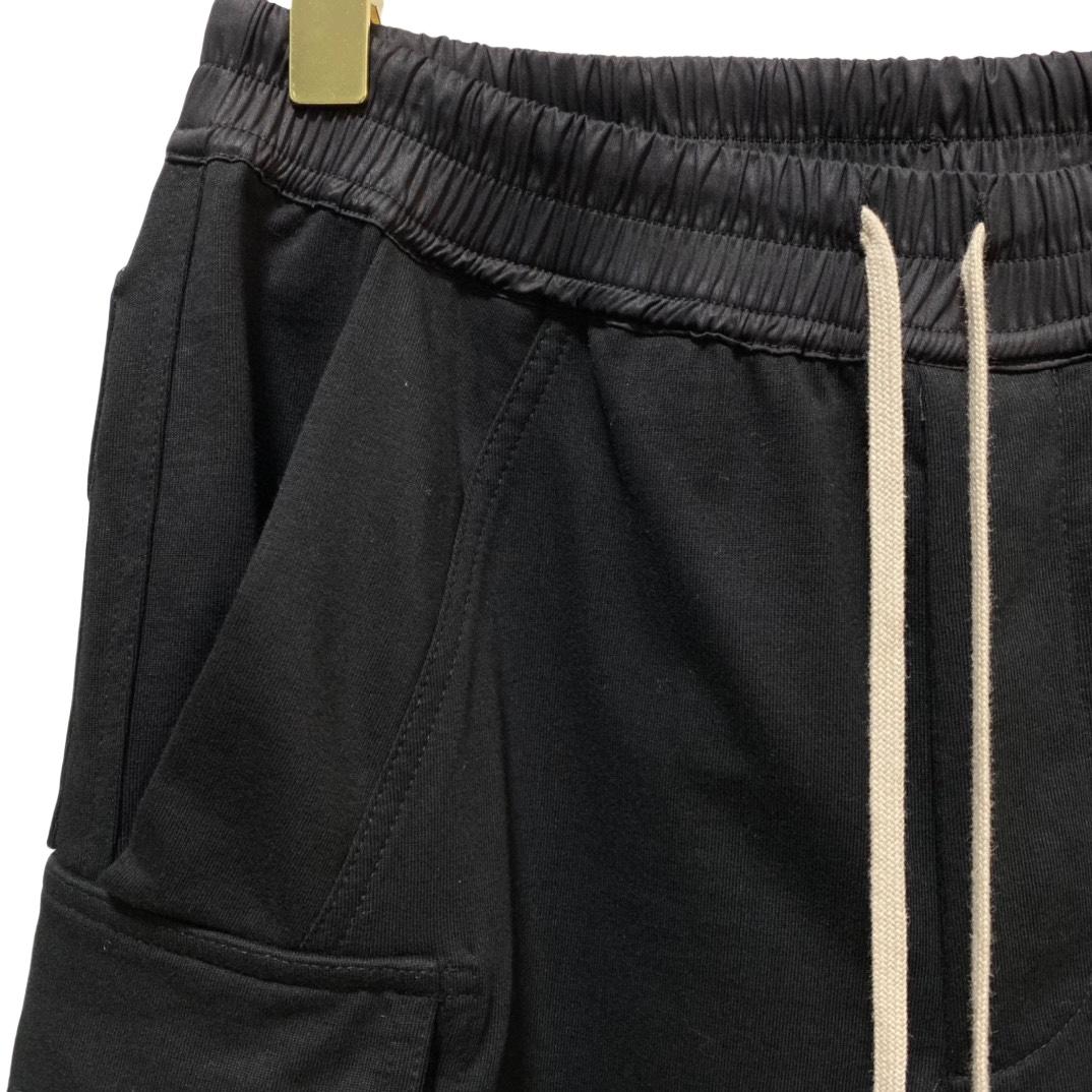 Rick Owens Cotton Jersey Tapered Pants - 